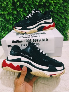 (ẢNH THẬT) - GIÀY BALEN TRIPLE S ĐẾ PHÂN TẦNG