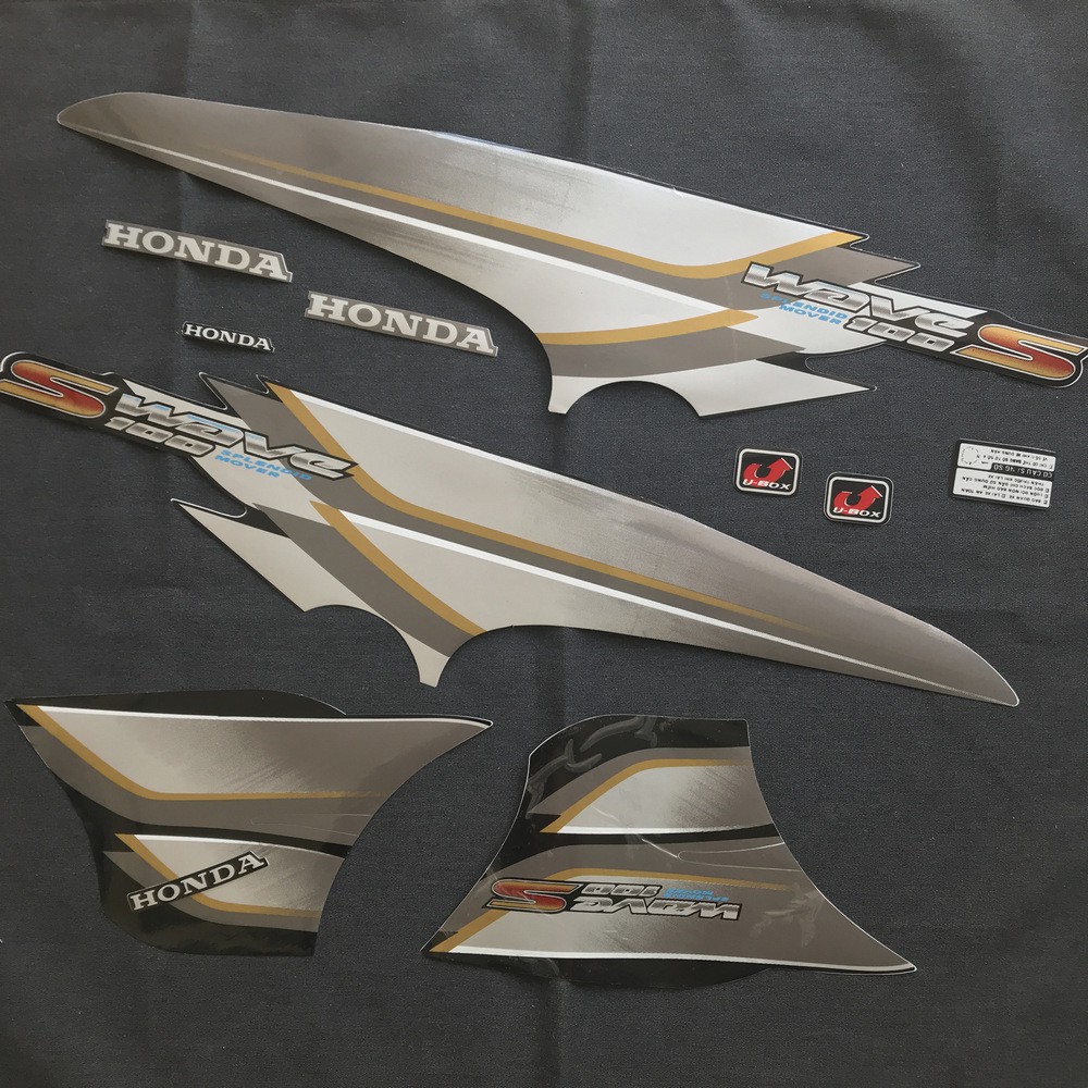 [CỰC RẺ] Bộ tem dán full xe WAVE S 100CC ( ĐỦ MÀU )