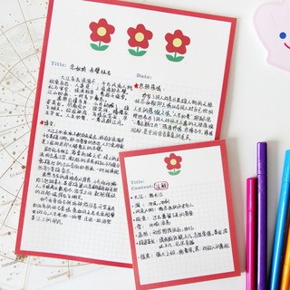 Refill giấy note b5 siêu xinh