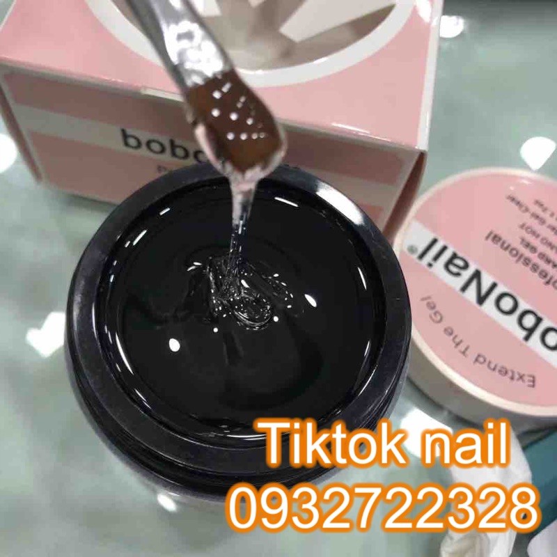 gel bobo đắp không chải không nóng màu trong