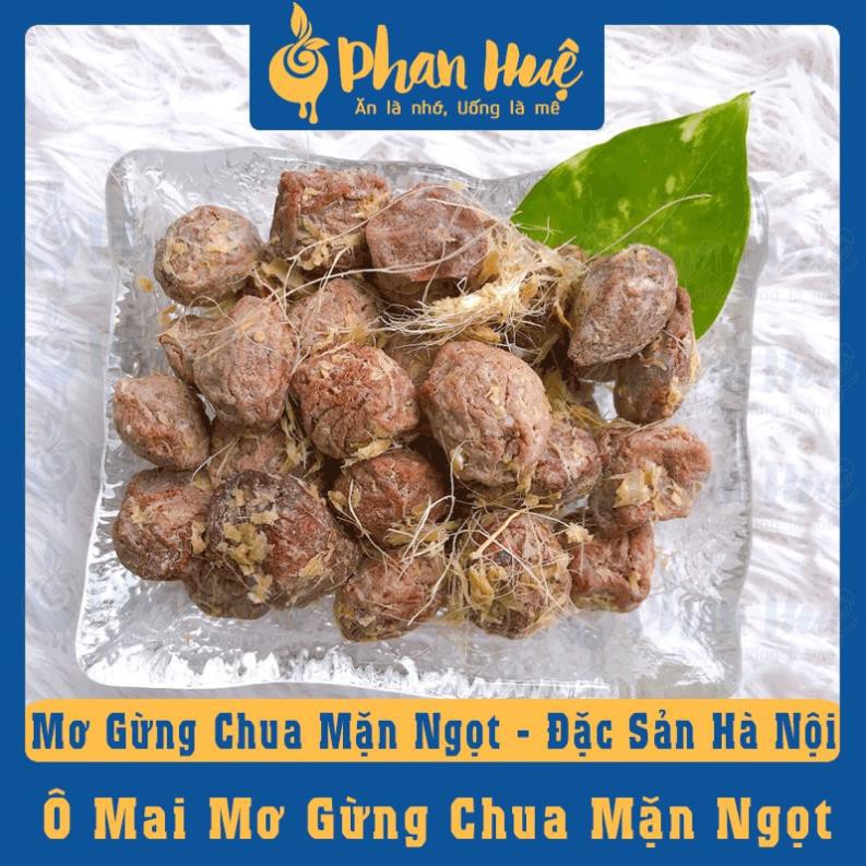 [ Dùng thử ] Ô mai xí muội mơ gừng chua mặn ngọt Phan Huệ đặc biệt. Mơ miền bắc chọn lọc. Đặc sản Hà Nội.