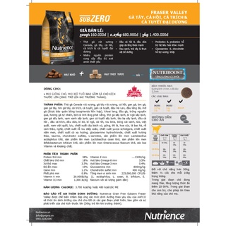 Thức ăn dạng hạt cho chó mọi lứa tuổi Nutrience Subzero 500g - PetMall