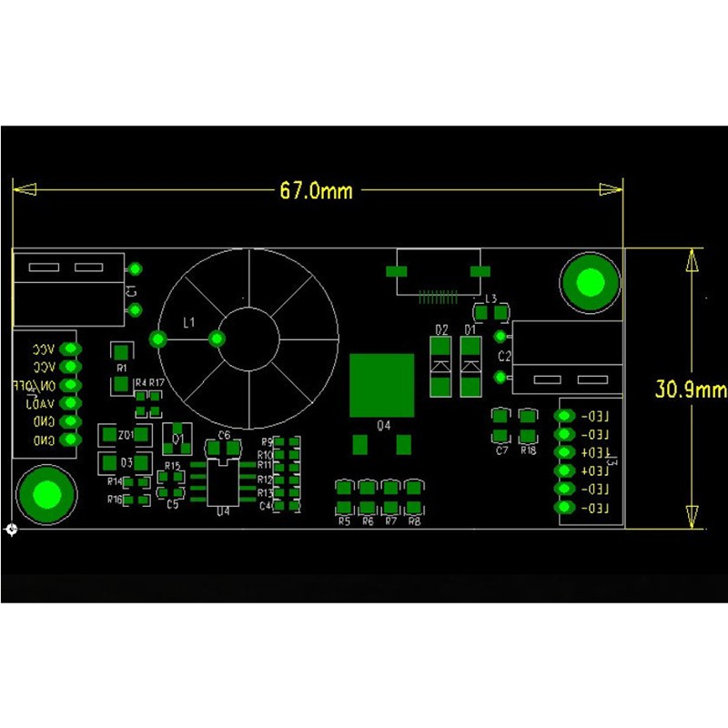 14-37 inch LED LCD TV đèn nền bảng điều khiển bảng hiện tại không đổi / bảng tăng cường / bảng đèn nền được sửa đổi phổ quát