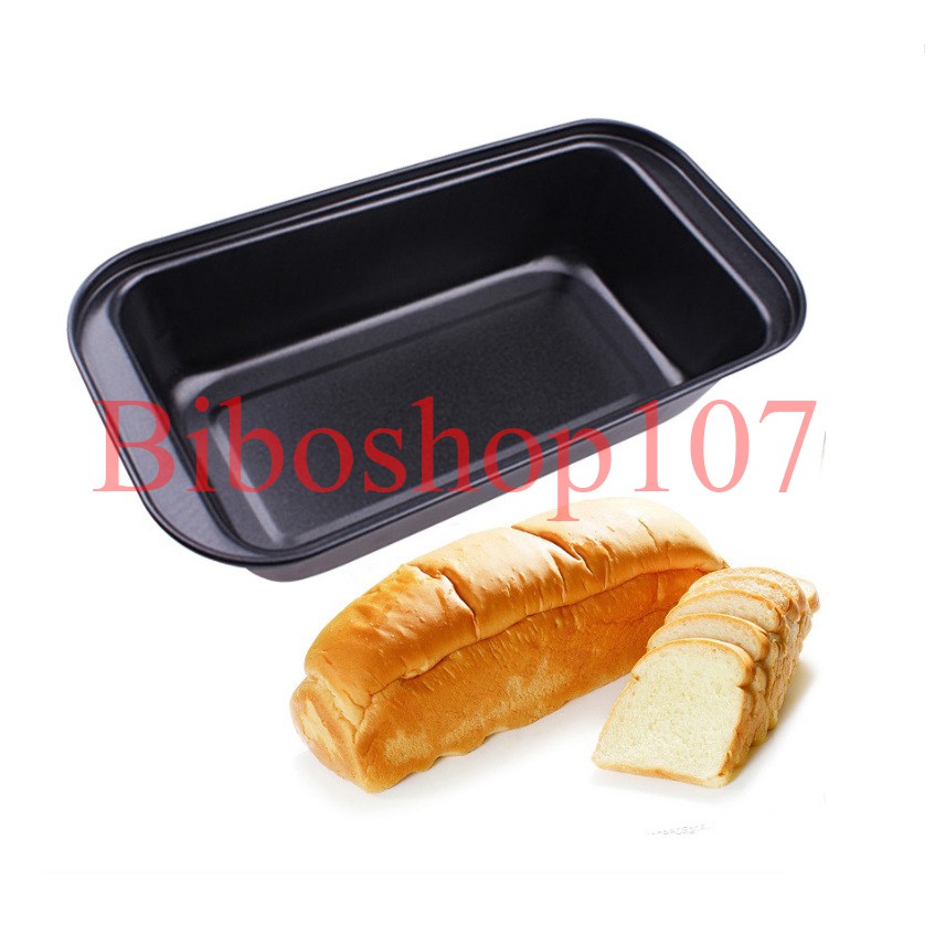 Khuôn loaf chữ nhật chống dính cao cấp làm bánh 25x13x6