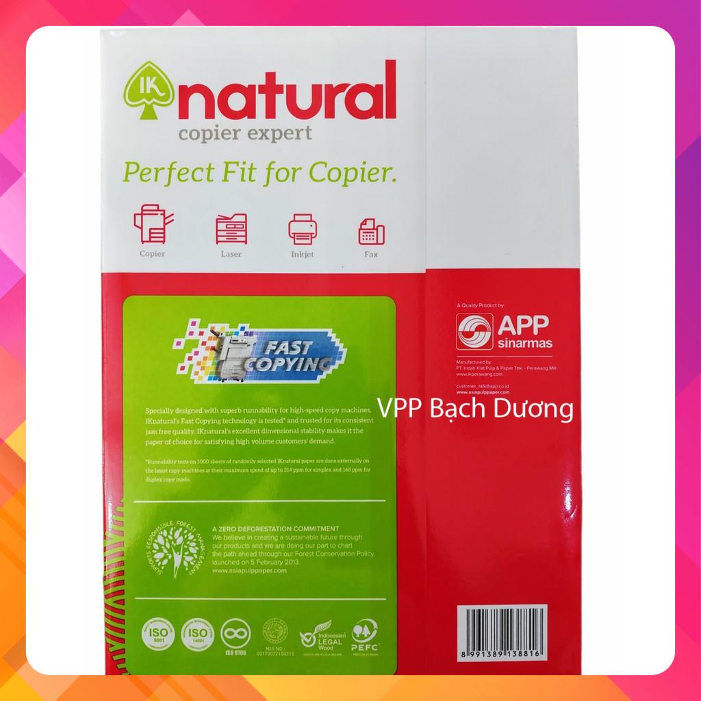 Giấy Natural A4 70 - Giấy Natural 70 gsm - Giấy A4 - Giấy in A4 - Giấy Photo A4 - Giấy Indonesia