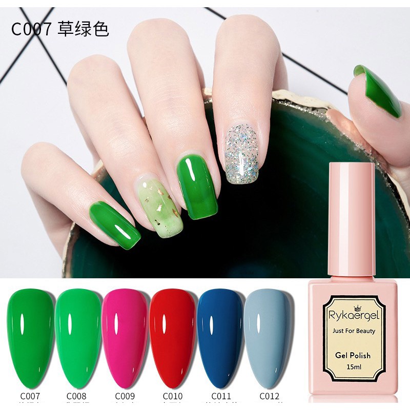 [XẢ HÀNG] Sơn gel THẠCH Rykaergel chai15ml chăm sóc móng làm nail shop kdlatus