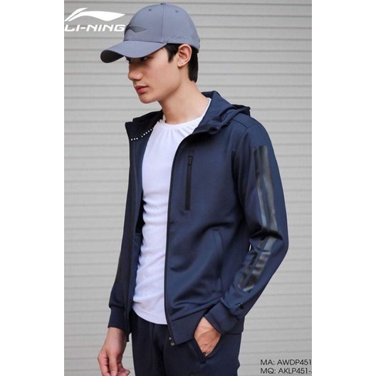 [THANH LÝ BỘ NỈ LI-NING®] bộ nỉ lining basic cá tính lịch sự trẻ trung