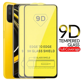 Set 2 Kính Cường Lực 9d Bảo Vệ Màn Hình Cho Xiaomi Mi Poco M3 X3 Nfc Pocom3 Pocox3