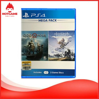 Bộ 2 đĩa game God of war 4 và Horizon complete edition mới nguyên seal hệ Asia