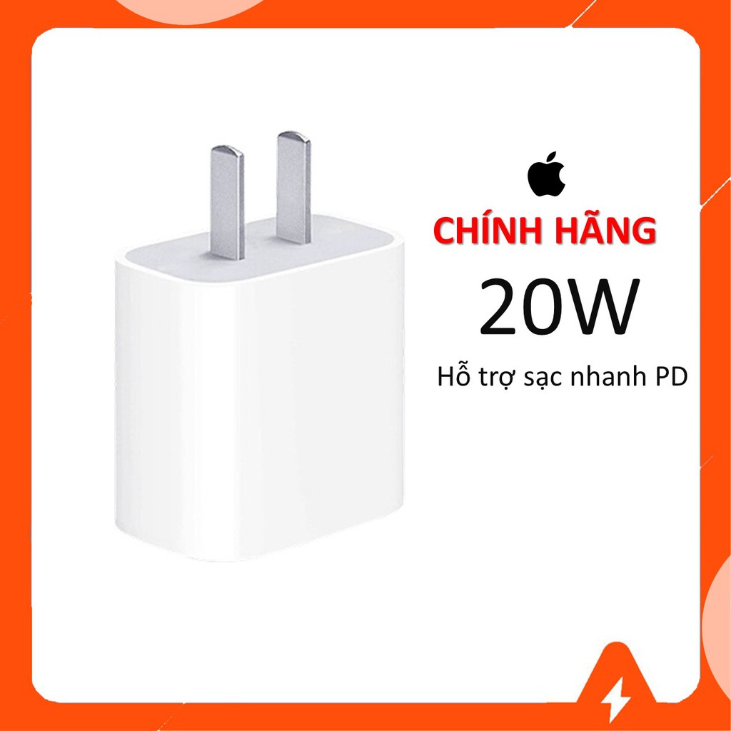 Củ Sạc iPhone 20W Hỗ Trợ Sạc Nhanh PD, Sử Dụng Được Cho Các Dòng iPhone 12 Series