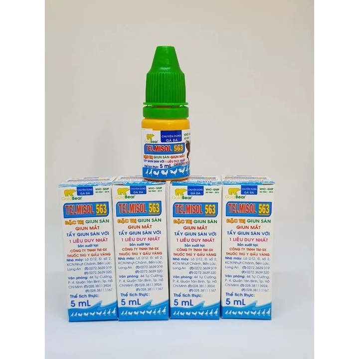 [Hàng chính hãng] TELMISOL 563 LỌ 5ML Bổ sung vitamin và dinh dưỡng