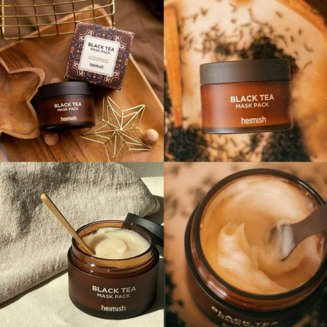 Mặt nạ trà đen HEIMISH BLACK TEA MASK PACK