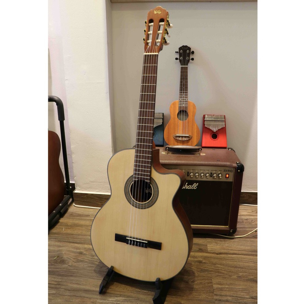 Đàn Guitar Classic CL-199 Gỗ Nguyên Tâm - có ti chỉnh kèm phụ kiện