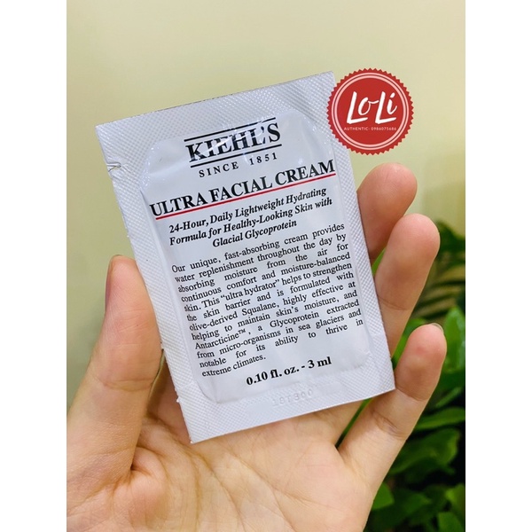 [Made in U.S.A] Kiehls Sample Gói Dùng Thử Kiehl's Sample Các Loại