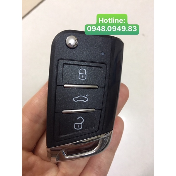 Chìa khoá gập Toyota: Vios, inova, fortuner,alltis.. Hỗ trợ cắt chìa qua hình ảnh bằng công nghệ CNC