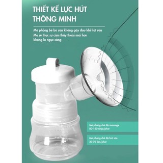 Combo máy hút sữa điện đôi Rozabi compact/ Basic Plus và áo hút sữa rảnh tay