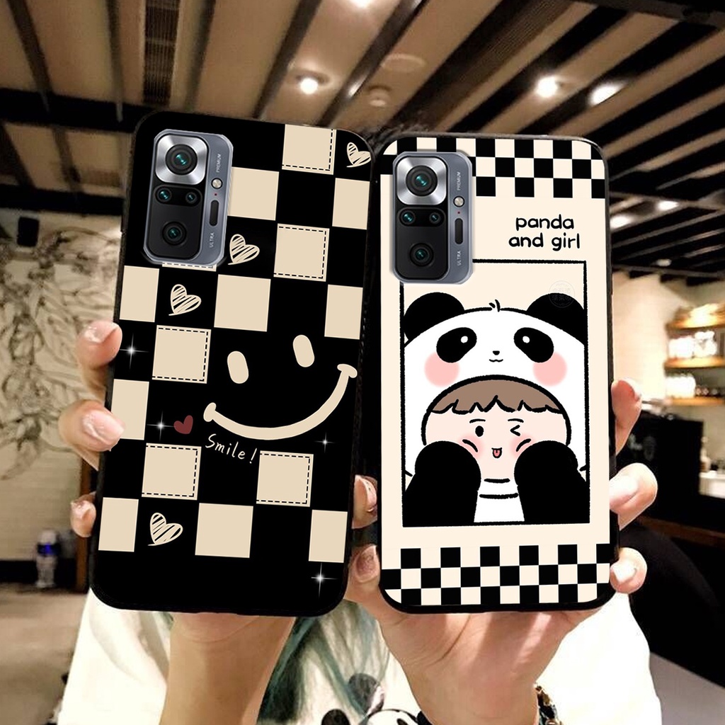 Ốp lưng Xiaomi REDMI NOTE 10 PRO 4G in hình cao cấp mẫu kẻ caro,mikenbe@r siêu hot