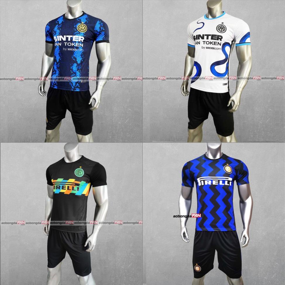Quần Áo Bóng Đá Inter Milan 2022 , Áo Đá Banh 2022, Có in tên số 2022
