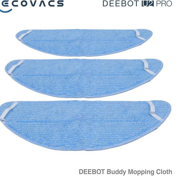 Set 3 Tấm Vải Lau Nhà Cho Ecovacs Deebot Buddy U2 Pro | BigBuy360 - bigbuy360.vn