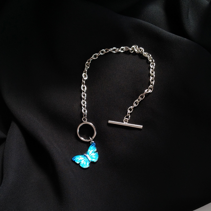  Vòng Tay Kim Loại Mặt Hình Bướm Cho Nữ | BigBuy360 - bigbuy360.vn