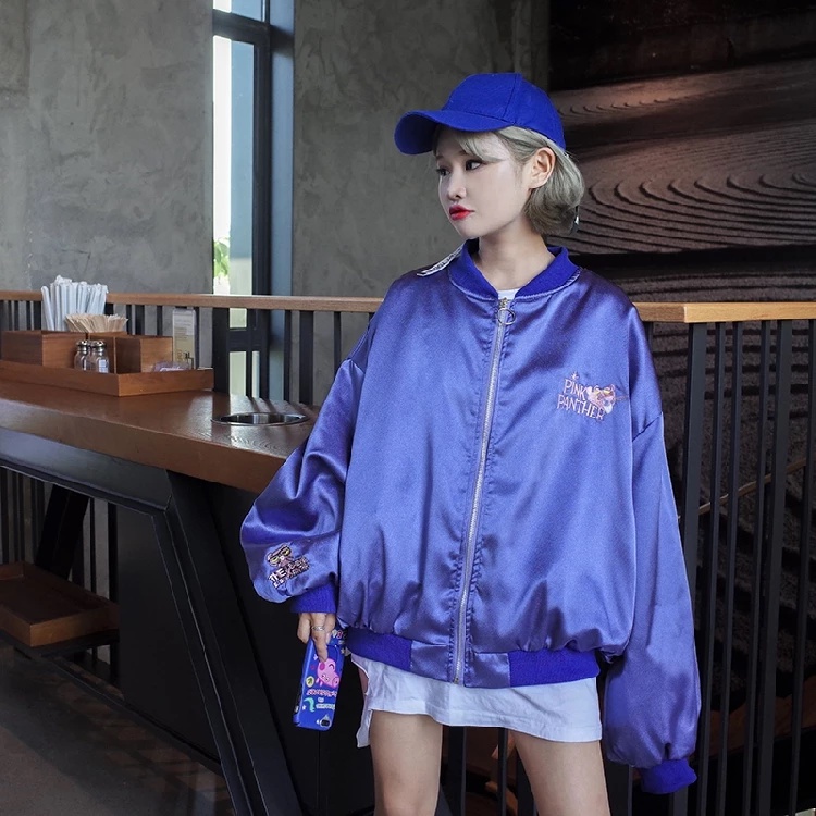 Áo khoác bóng chày MMIOT hip hop thêu hình yokosuka thời trang mùa hè dành cho nữ