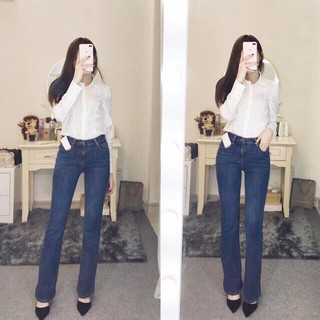Quần jeans ống pass Stradivarius siêu sang xuất xịn khách ơi