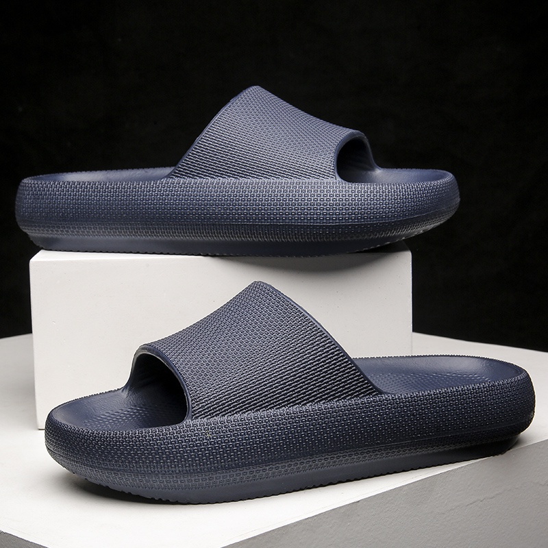 Dép Đi Trong Nhà Chống Trượt Siêu Nhẹ Phong Cách Nhật Bản Cho Nam Nữ