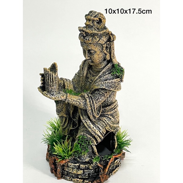 Trang Trí Hồ Cá , Thuỷ Sinh - Tượng Phật Cổ