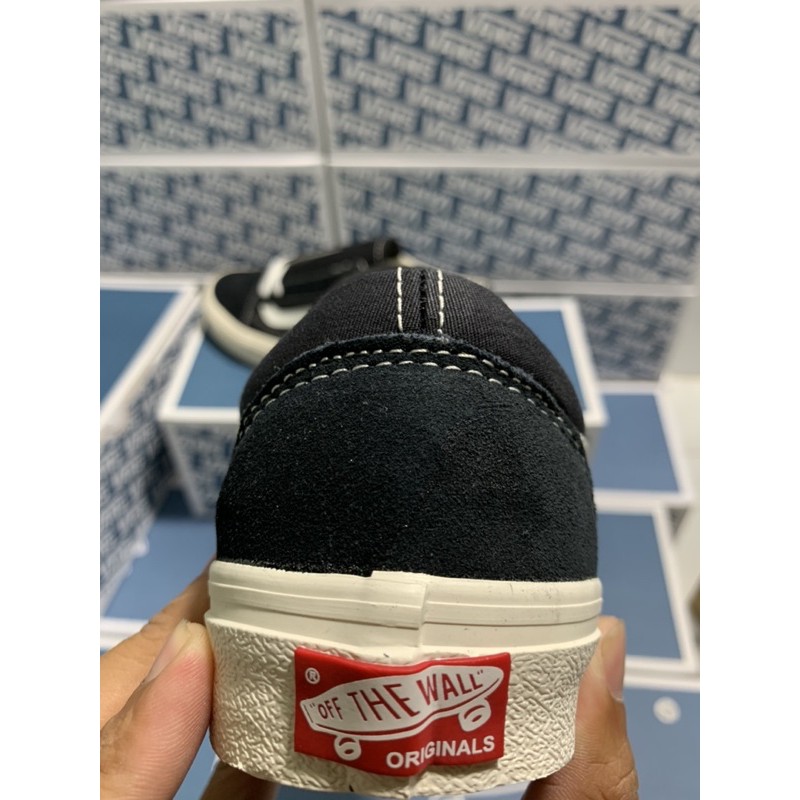 Giày Thể  Thao Van Đen sọc Trắng Nam Nữ  Chuẩn Box Xanh