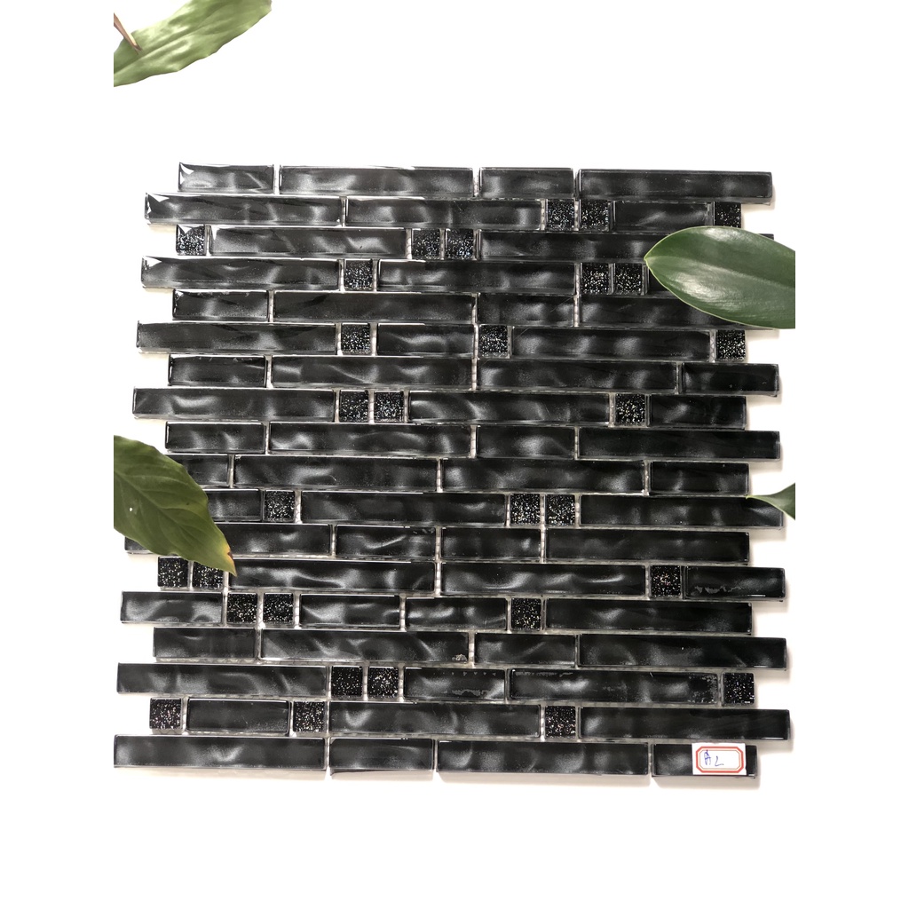 Gạch mosaic trang trí thủy tinh G7-A02 ốp trang trí nội ngoại thất nhà cửa, decor phòng khách, phù h