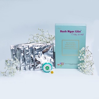 Bộ tạo trắng da mặt bạch ngọc liên