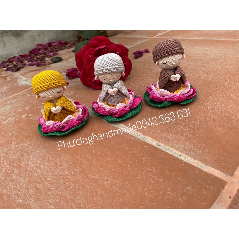 búp bê len handmade