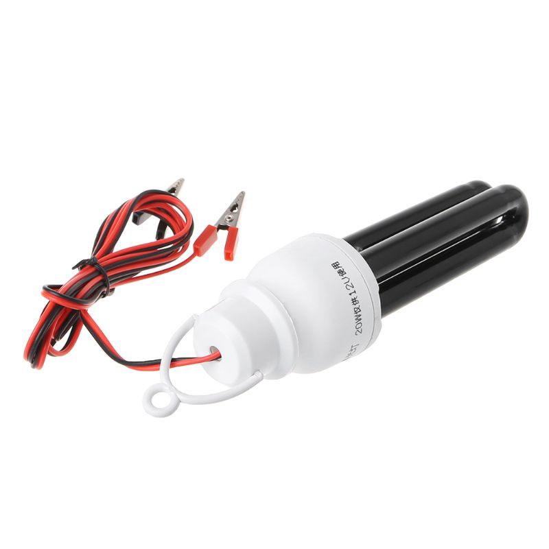 1 Bộ Bóng Đèn Tia Cực Tím Tiết Kiệm Năng Lượng 12v 20w
