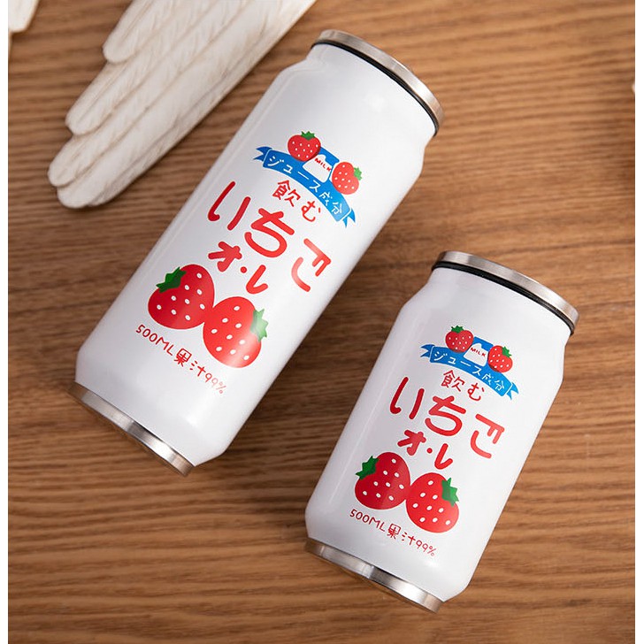 Bình Uống Nước Inox Cho Học Sinh Hiển Thị Nhiệt Độ, Bình Giữ Nhiệt 3D Hoạt Hình Dễ Thương Có Ống Hút Dung Tích 500ml