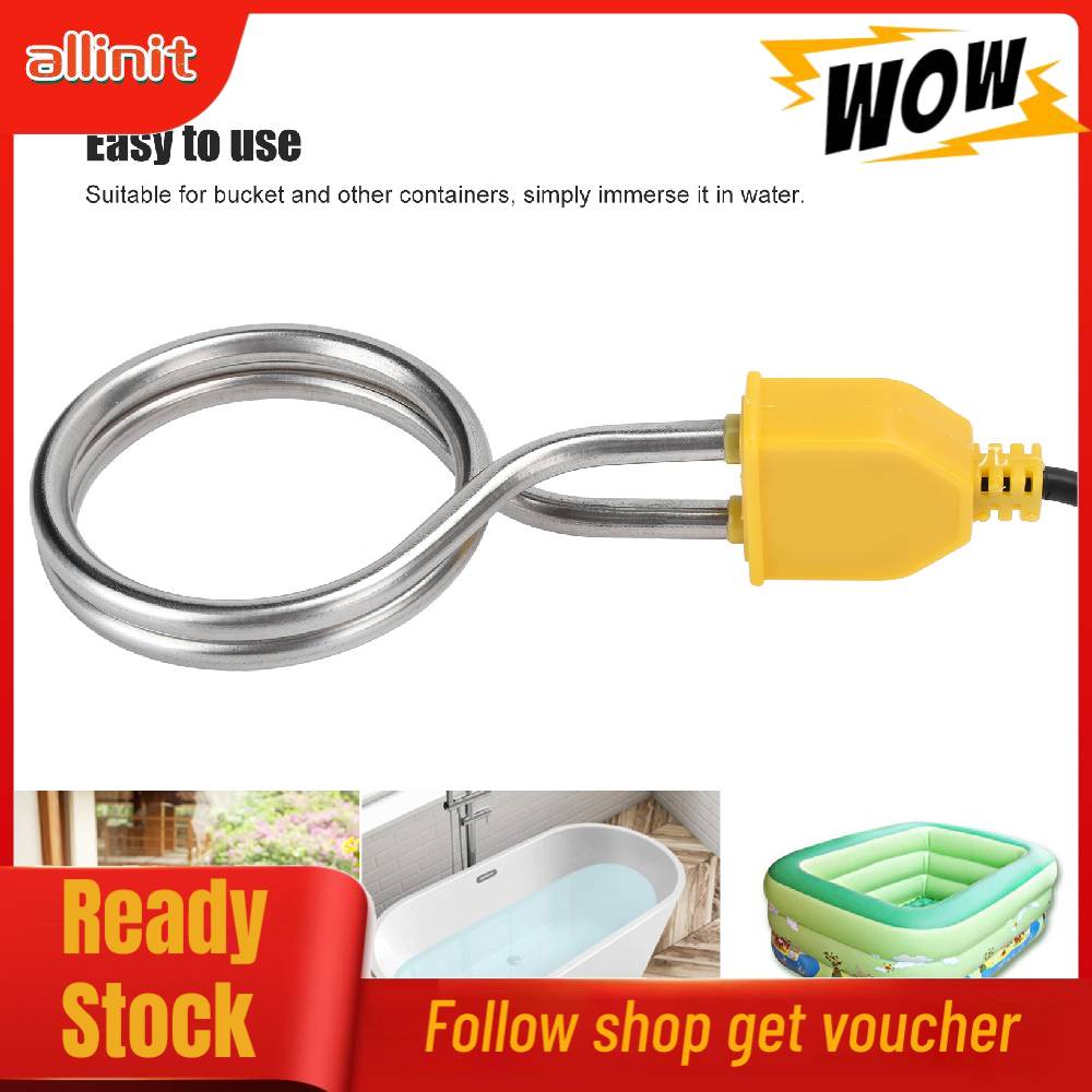 Thanh Làm Nóng Nước 1200w Bằng Thép Không Gỉ
