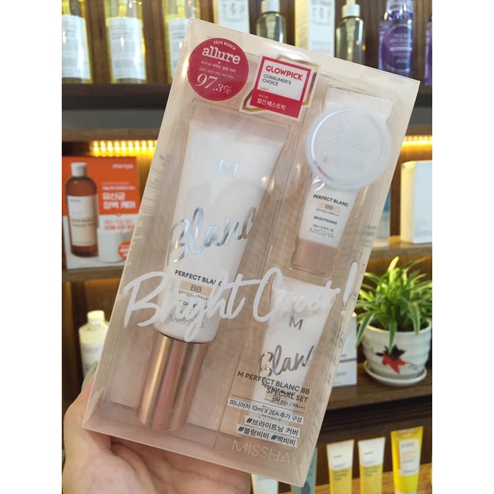 Kem Nền Missha M Perfect Blanc Brightening BB Cream SPF50+/PA+++