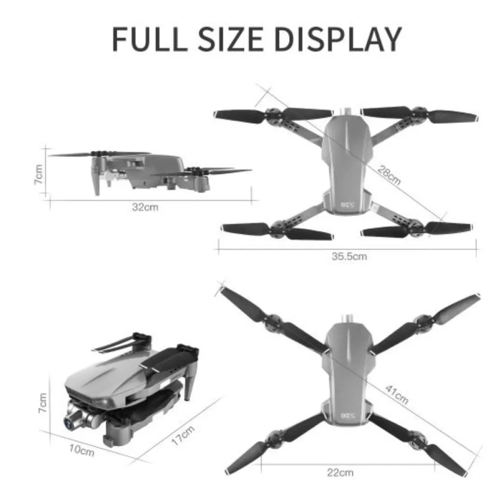 Động Cơ 3 Pha .Flycam Giá Rẻ LYZRC L106 PRO 2022 - Máy Bay Camera FPV Drone 4K - Wifi 5G - GPS -Gimbal 2 Trục