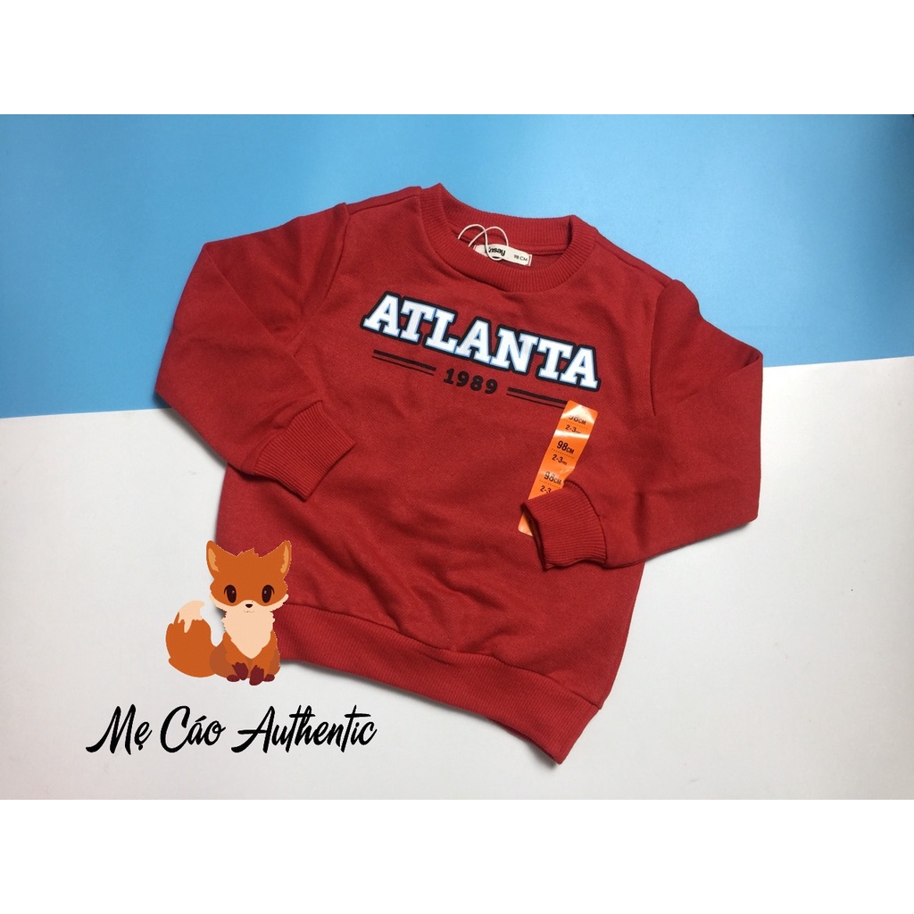 Áo nỉ Sinsay Auth cho bé