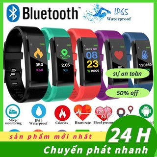 Đồng Hồ Đeo Tay Thông Minh 115 Plus Chống Nước Ip65 Theo Dõi Sức Khỏe Kèm Phụ Kiện Tiện Dụng