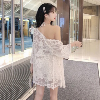 Bộ len móc đi biển