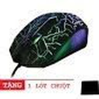Chuột chơi game usb led 3 màu + tặng kèm lót chuột