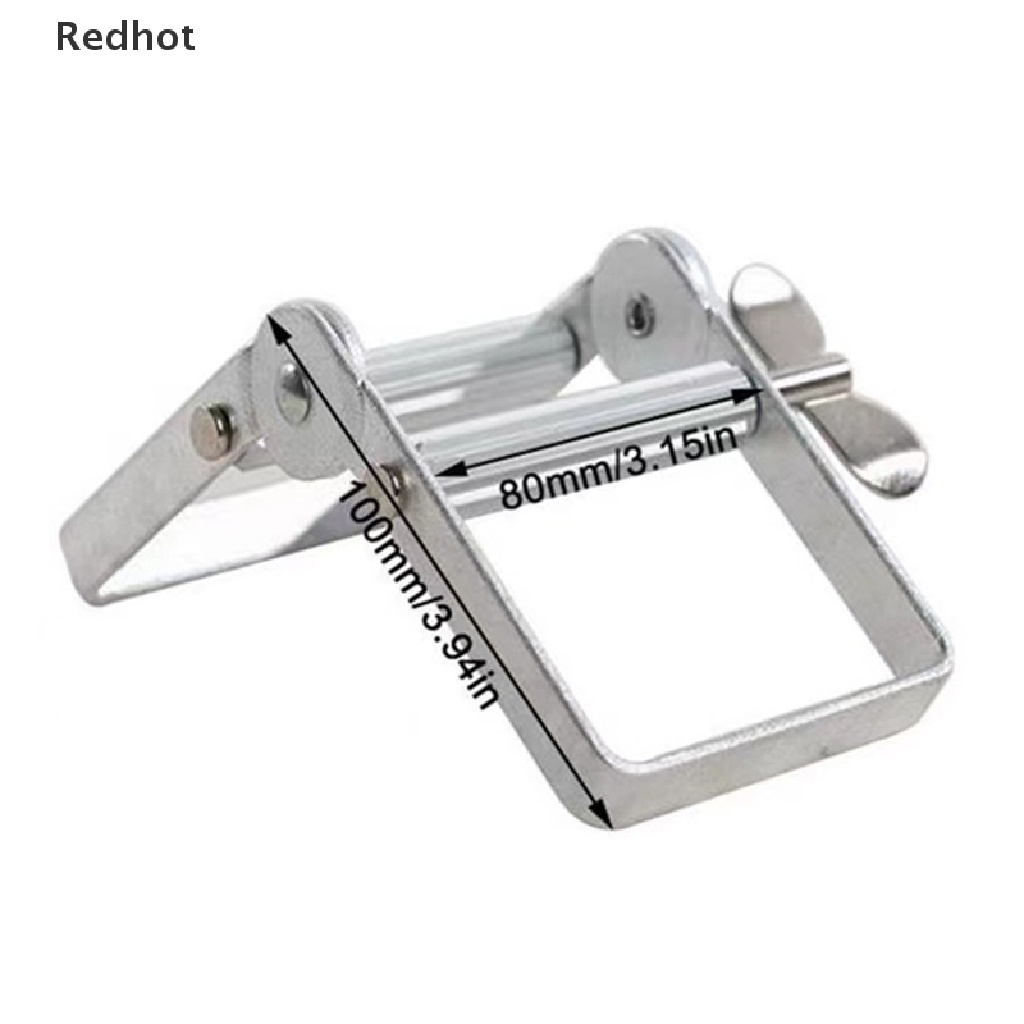 &lt; Redhot &gt; Giá Đựng Kem Đánh Răng / Kem Đánh Răng Bằng Thép Không Gỉ Nhám Trong Nhà Tắm Gia Đình