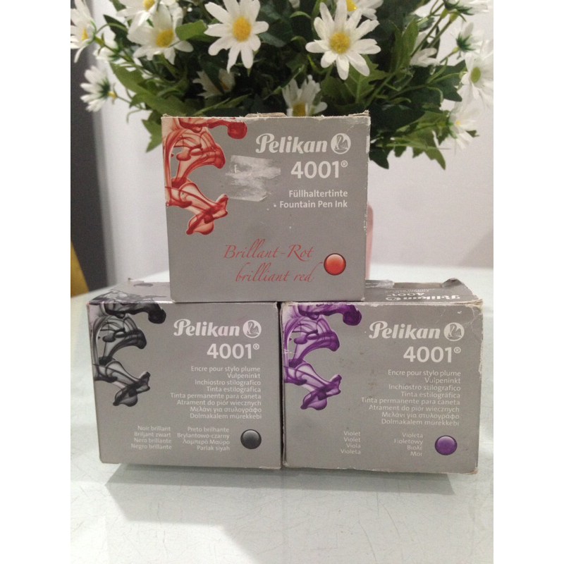 Mực đen Pelikan 4001 chính hãng Đức, dung tích 62,5ml