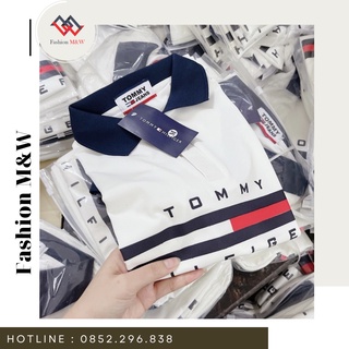 Áo polo tomy nữ, áo phông có cổ cực hot phong cách hàn quốc.