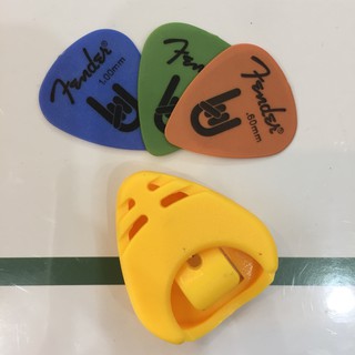 Combo 3 móng gảy + 1 hộp đựng Pick
