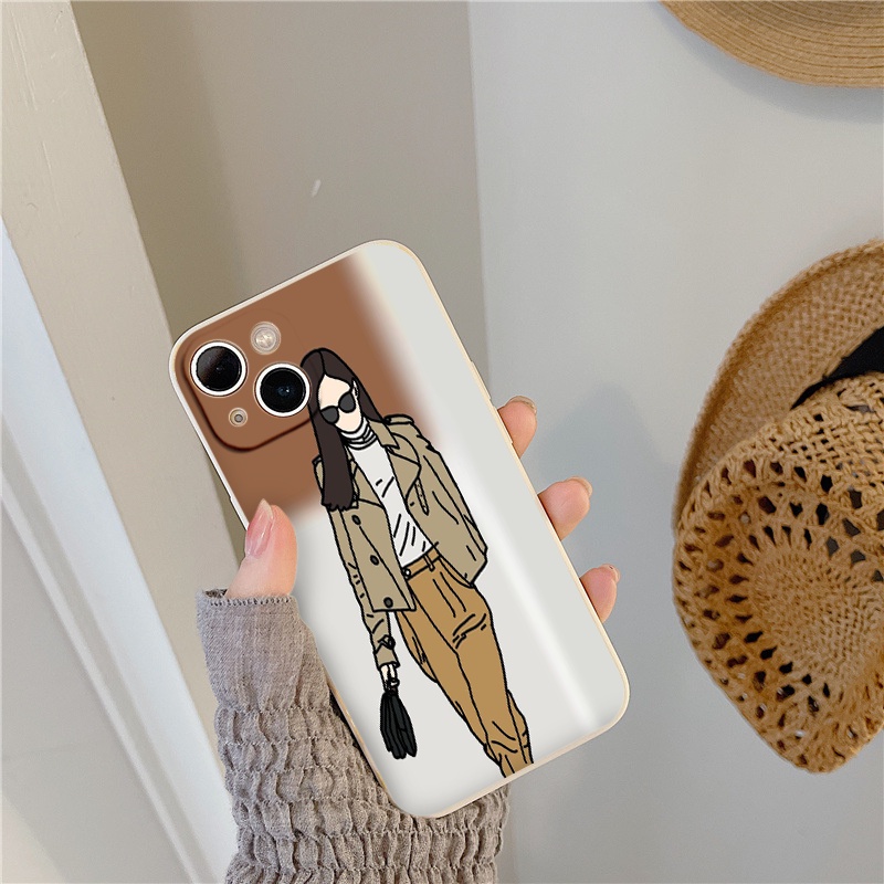 Ốp lưng điện thoại iphone cô gái sành điệu siêu ngầu ốp iphone 6/6plus/6s/6splus/7/7plus/8/8plus/x/xr/xs/11/12/13/pro/ma