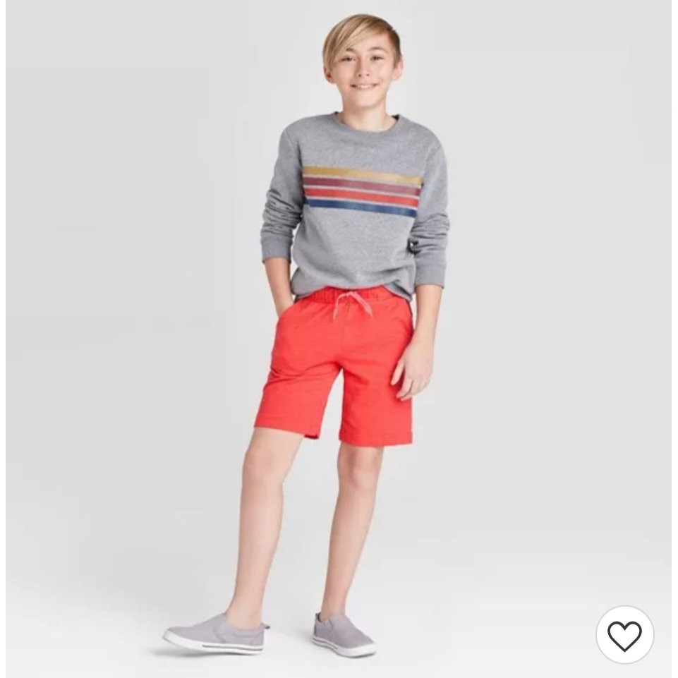 * Mã H231: Short cotton da cá bé trai Cat & Jack, hàng VN xuất xịn BC 7807