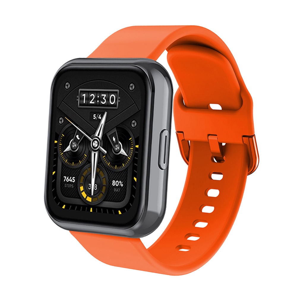 Dây Đeo Silicone Thay Thế Cho Đồng Hồ Thông Minh Realme Watch 3 / 3 Pro / 2 / 2 Pro / S