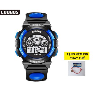 ĐỒNG HỒ TRẺ EM COOLBOSS MẪU 1 MÀU ĐEN