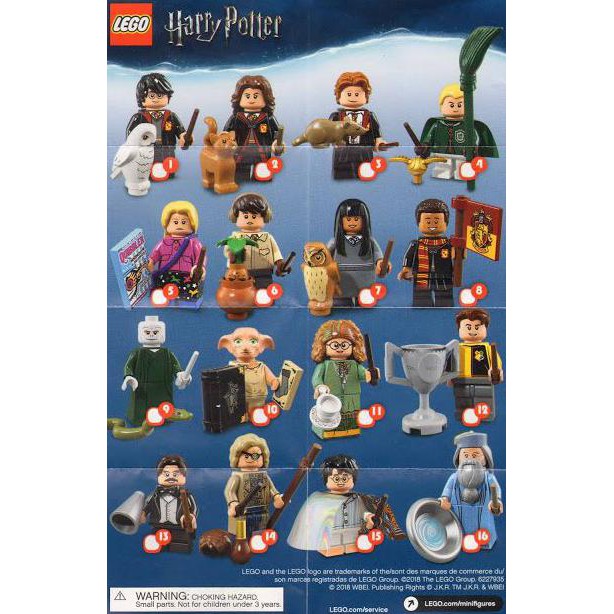 Mô Hình Đồ Chơi Lego Harry Potter Series 2